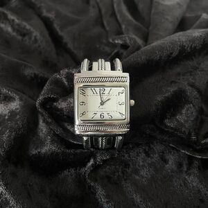 Stainless Steel Cuff Watch